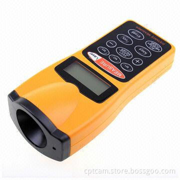 Ultrasonic Distance Meter, 15m Range Finder, LCD Screen, Measures Tape CP-3007 Factory